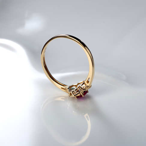 红宝石戒指--红宝石-F253820H23003