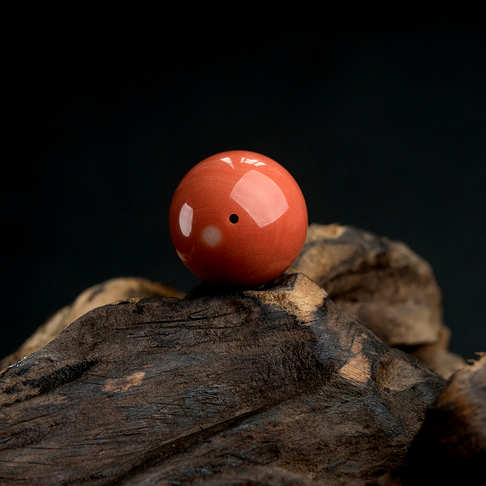 15mmMOMO橘色珊瑚圆珠--红珊瑚-MOMO-B10F517D08006