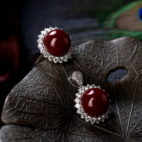 阿卡牛血红珊瑚圆珠套装--红珊瑚-阿卡-F10DX20I30010