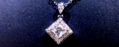 方形钻石项链的寓意 寓意-方形
